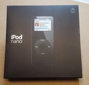 apple iPod nano 1gb black anno 2006 MA352TY/A nero lettore musica mp3 - Foto 1 di 13