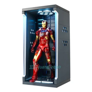 1/6 Scale Iron Man Hall Of Armor Hangar Film Version Display Box Fit For HT Toys - Picture 1 of 12