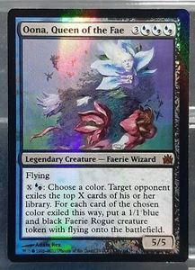 Oona, Queen of the Fae - Mythic/Foil/Kreatur - From the Vault: Legends - EN/NM - Bild 1 von 3