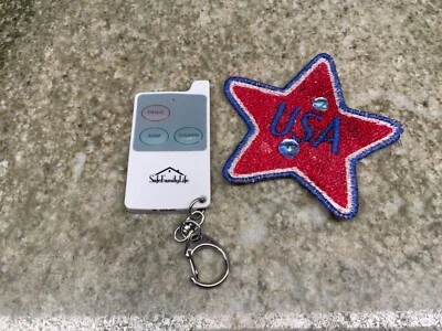 Wireless Remote Control for EWD-1 Barking Dog Alarm, or HomeSafe Wireless Siren - Image 1 of 2