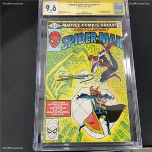 Amazing Spider-Man Annual # 14 CGC 9.6 WP Signed Frank Miller - Picture 1 of 1