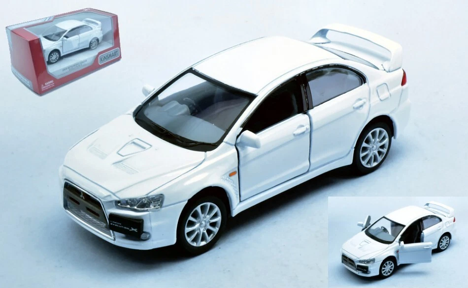 Modellino auto MITSUBISHI LANCER EVO X 1:36 diecast modellismo statico collez... - Immagine 1 di 1