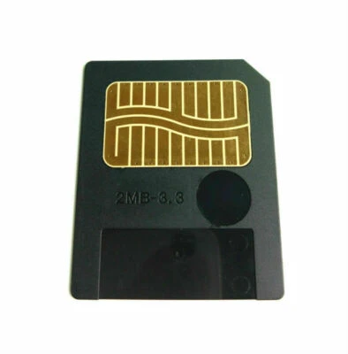 Indmem OEM 2MB SmartMedia Card 3.3V 3.3 volt SM GENUINE Made in Japan Black