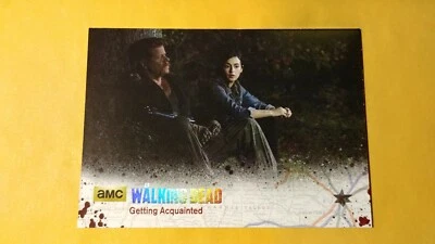 PWE . 2016 cryptozoic walking dead season 4 silver foil parallel /99 #58 126 - Image 1 of 2