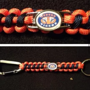 Detroit Tigers Inspired Paracord/Survival Keychain - Picture 1 of 1