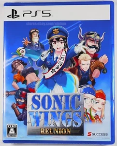 SONIC WINGS REUNION Nuevo Juego PS5 PlayStation 5 JP Lanzamiento Aero Fighters - Imagen 1 de 4