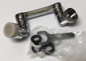 Faucet Extender 180 Rotation arm Splash or bubble Plumbing home improvement - Picture 1 of 2