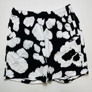 Nike Essentials French Terry Zebra Club Fleece Shorts Mens Size:XL DM6913-010 - Picture 1 of 5