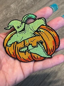 Oogie Boogie patch Pumpkin Jack Skellington Nightmare before christmas Iron On - Picture 1 of 1