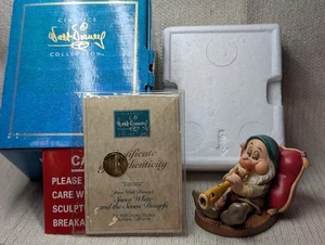 Nuevo de Lote Antiguo WDCC Disney Sleepy Blancanieves y los Siete Enanitos Certificado de Autenticidad Caja Org 250743G - Imagen 1 de 13