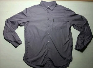 Armani Exchange Herren Langarm Hemd mit Knopfleiste Flieder Gr. Großes Hongkong - Bild 1 von 23