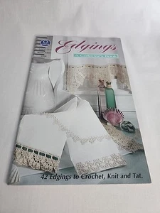 Vintage Coats & Clark Endings To Crochet Knit And Tat A Collector's Book 1405 - Picture 1 of 5