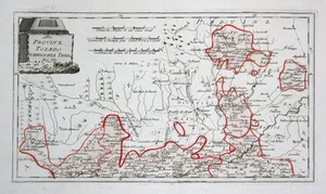 Spain Portugal Toledo Guadalajara Map Reilly Engraving Copperplate - Picture 1 of 1