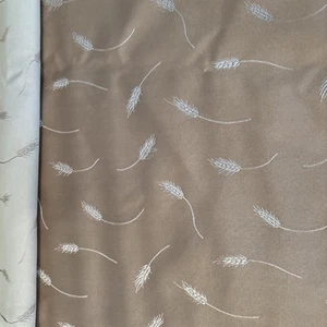 3 Yds Vintage Upholstery Fabric Wheat Pattern - Picture 1 of 2