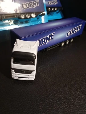 CAMION PUBLICITAIRE MERCEDES ACTROS  SCHWARTAU CORNY FABRIQUE PAR HUMMER NEUF - Immagine 1 di 4