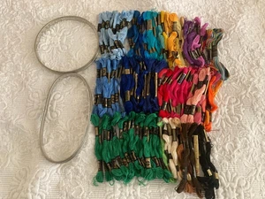 120 Needlepoint/Embroidery THREAD cotton made in France- and extra - Picture 1 of 4