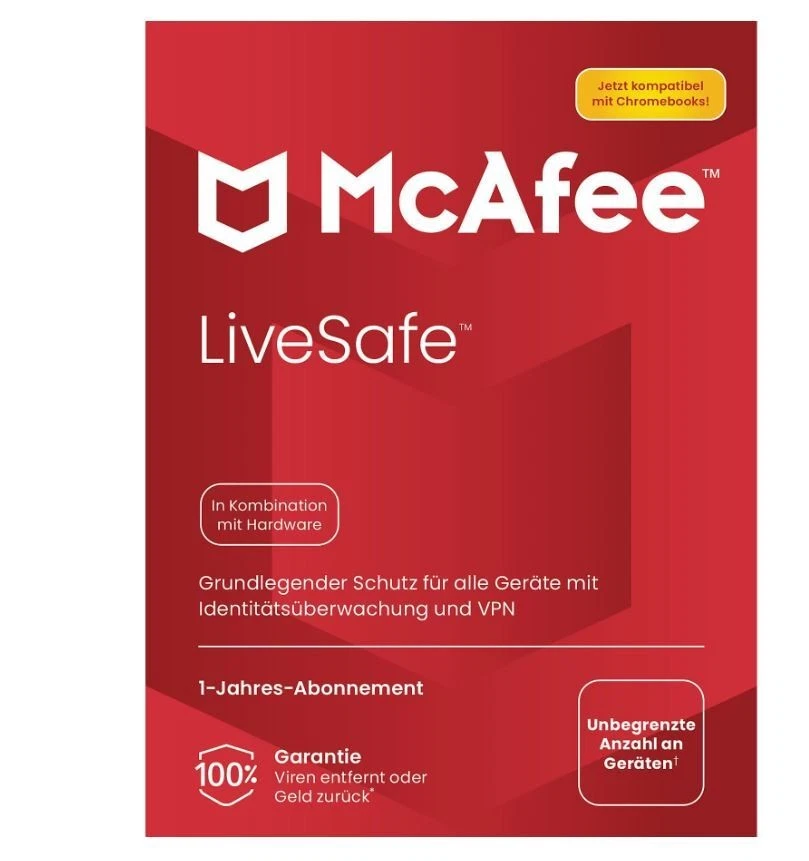 MCAFEE LIVESAFE (POSA) - Bild 1 von 1