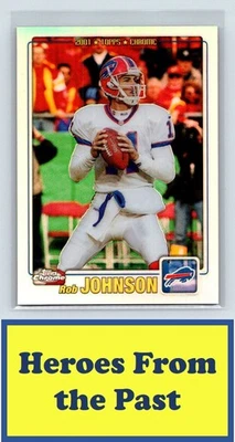 2001 Topps Chrome Refractors #13 Rob Johnson #/999 069-R - Image 1 of 2