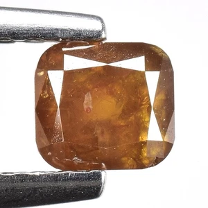 0.50ct Natural Loose Diamond Cushion Cut Brownish Red -  I3 Clarity 4mm x 3.7mm - Picture 1 of 1
