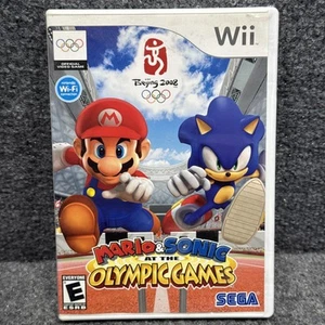 Mario & Sonic bei den Olympischen Spielen Peking 2008 Nintendo Wii CIB komplett - Bild 1 von 4