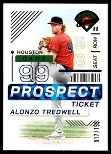 2024 Panini Prospect Edition ALONZO TREDWELL PROSPECT TICKET /199 #12 HOUSTON - Picture 1 of 2