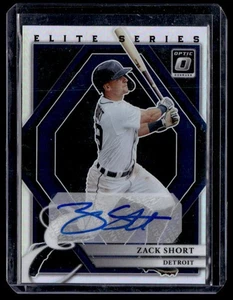 Zack Short 2022 Donruss Optic The Elite Series Signatures Holo #ESS-ZS Tigers - Picture 1 of 2