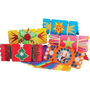 Jumbo Knallbonbon Bastelset für Weihnachtskarten: Kreatives DIY-Paket 30er Set - Bild 1 von 1