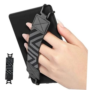 Sangle à main de sécurité pour liseuses Kindle 6-8" sangle à motifs noir feu - Photo 1 sur 7