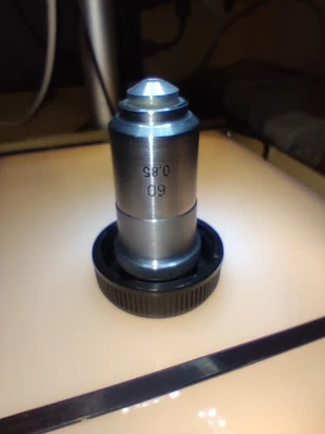 Objectif Microscope Lomo plan  60x 0.85 DIN (pol) - Photo 1/4