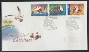 Christmas Island Scott 464-6 FDC - Edición de Navidad 2007 - Imagen 1 de 1