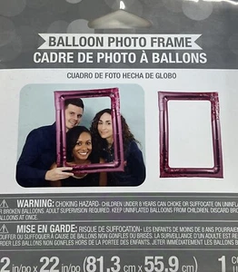 Flowers Balloon Photo Frame - Picture 1 of 2