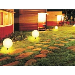 12in LED CORDLESS MULTI-COLOR GLOBE FLAT BOTTOM LAMP WITH REMOTE CONTROL - Picture 1 of 4