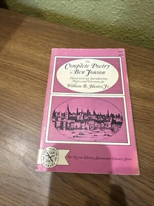 Complete Poetry of Ben Jonson by Ben Jonson (1968, Trade Paperback) VG - Picture 1 of 8
