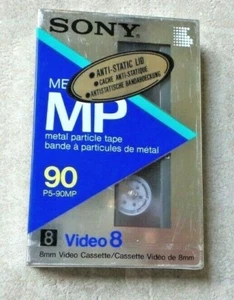 CASSETTE VIDEO K7 TAPE/ 1 CASSETTE VIERGE SONY P5-90MP VIDEO 8MM 90 NEUF - Photo 1 sur 4