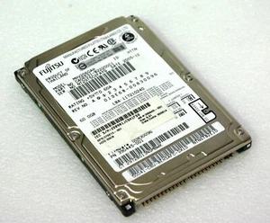 60GB 2.5" 6.35 cm Notebook Harddisc Fujitsu MHV2060AH Hard Diskdrive F128 - Picture 1 of 1