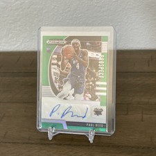 Paul Reed 2020 Prizm Draft Picks Prospect Green Autograph #PA-PR Rookie RC Auto