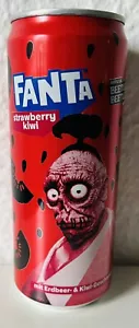Fanta Beetlejuice Schrumpfkopf Strawberry Kiwi 0,33l Dose Fan Limited Edition - Bild 1 von 2