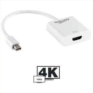 Antsig MINI DISPLAYPORT TO HDMI ADAPTOR AP473 Supports 4K Ultra High Definition - Picture 1 of 4