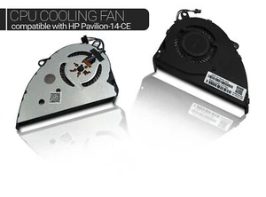Replacement for HP 14-CE0010NB 14-CE0090TX 14-CE0508NA Laptop CPU Cooling Fan - Afbeelding 1 van 1