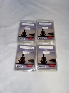 4X - Aromatherapy Melts Lavender & Ylang Ylang All Natural Soy Wax 2.5oz Spa - Picture 1 of 1