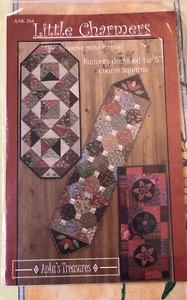 Anka’s Treasures Little Charmers III Quilt Pattern Runners 3 Designs 264 New - Picture 1 of 1