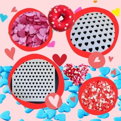 Hearts Sprinkle Sheet - Image 1 of 4