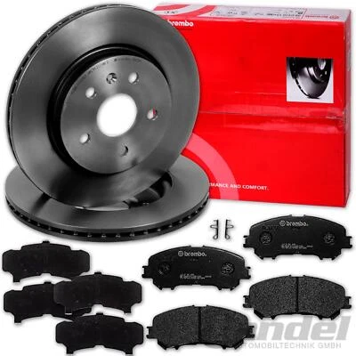 brembo BREMSSCHEIBEN 296mm + BELÄGE VORNE passend für RENAULT KADJAR + KOLEOS