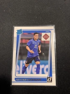 Giacomo Raspadori #187 2021-22 Panini Donruss Road To Qatar Base RATED ROOKIE RC - Picture 1 of 2
