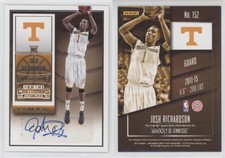 2015 Panini Contenders Draft Picks College Ticket Josh Richardson Rookie Auto RC