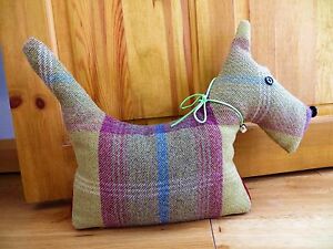 PRINTED SEWING PATTERN SCOTTIE DOG DOOR STOP OR NOVELTY CUSHION