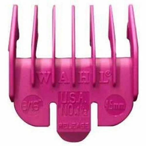 Wahl Standard Fitting Hair Clipper Attachment Comb No.1½ or 1.5 4.5mm Plum 3/16"