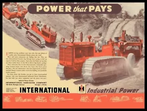 1947 International IH Industrial Tractors NEW METAL SIGN: 9x12" Ships Free - Picture 1 of 1