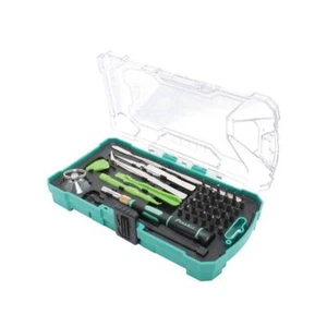 Pro'sKit SD-9857M Hex/PH/SL/TX/PZ/SP Screwdriver and Bit Set 57 Pc - Picture 1 of 1