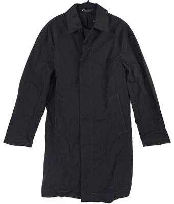 NUEVO SIN ETIQUETAS ZARA Impermeable Chaqueta Bolsillos Ocultos con Botones 100% Nylon 9621/857/800 MEDIANO Foto 1 de 4